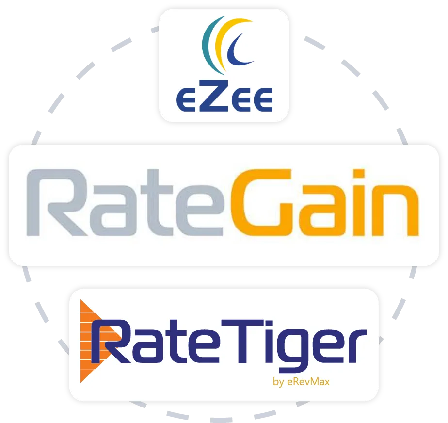 eZee, RateGain, RateTiger